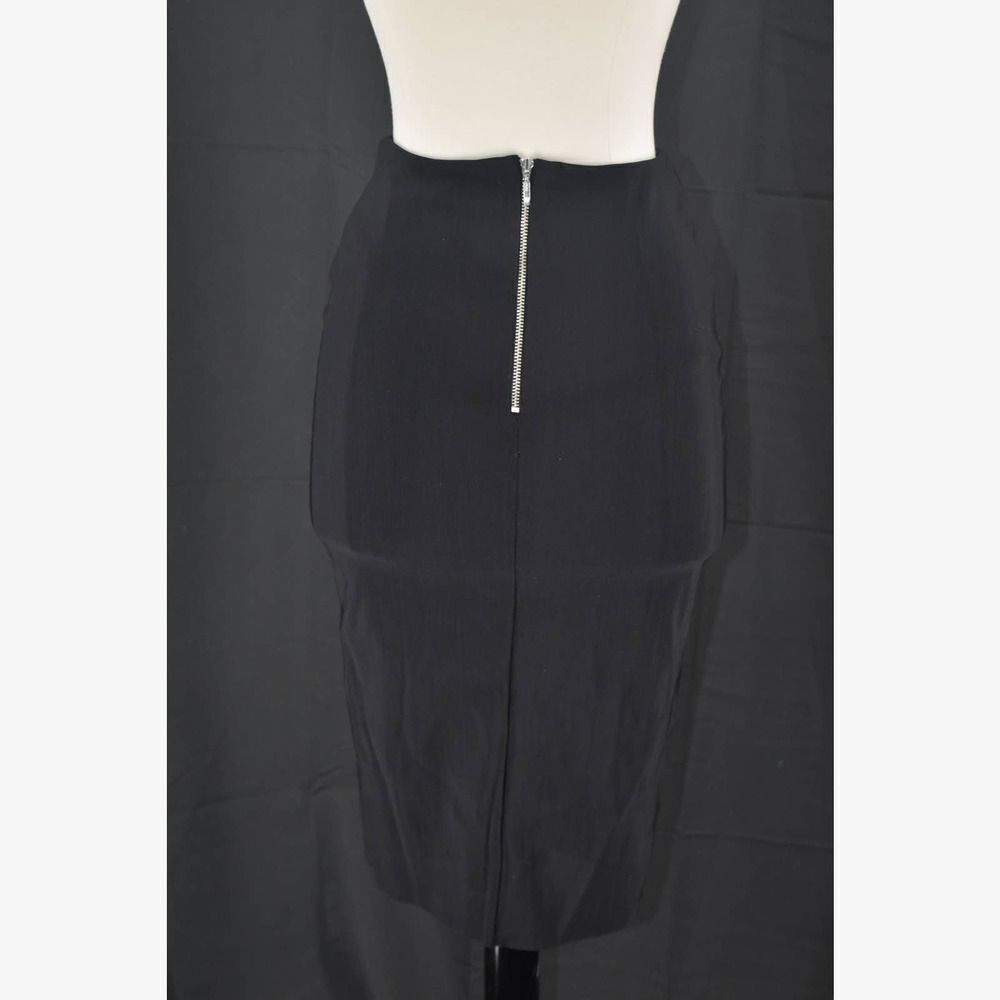 NWT Bec & Bridge Black Lined Grommet A-Line Skirt - 4 - Picture 3 of 4